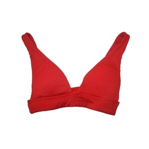 Damsel red swimsuit bikini top Medium